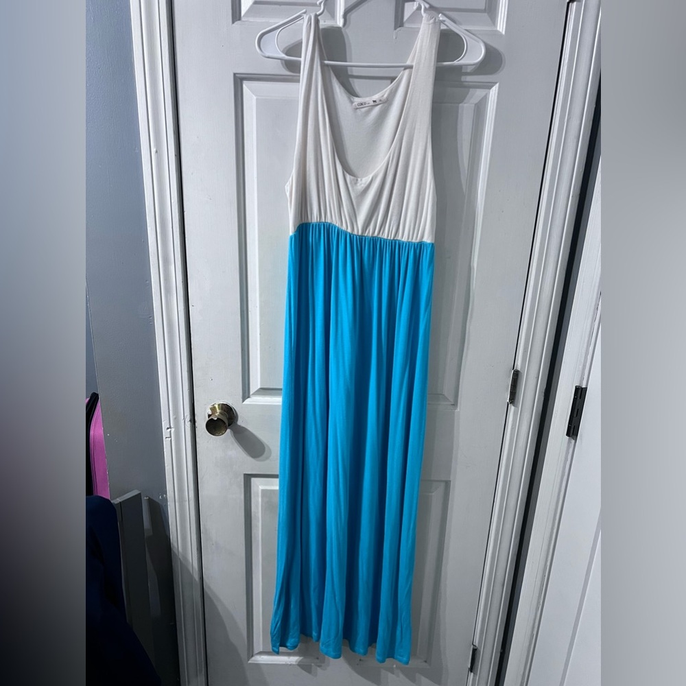XL two toned long dress